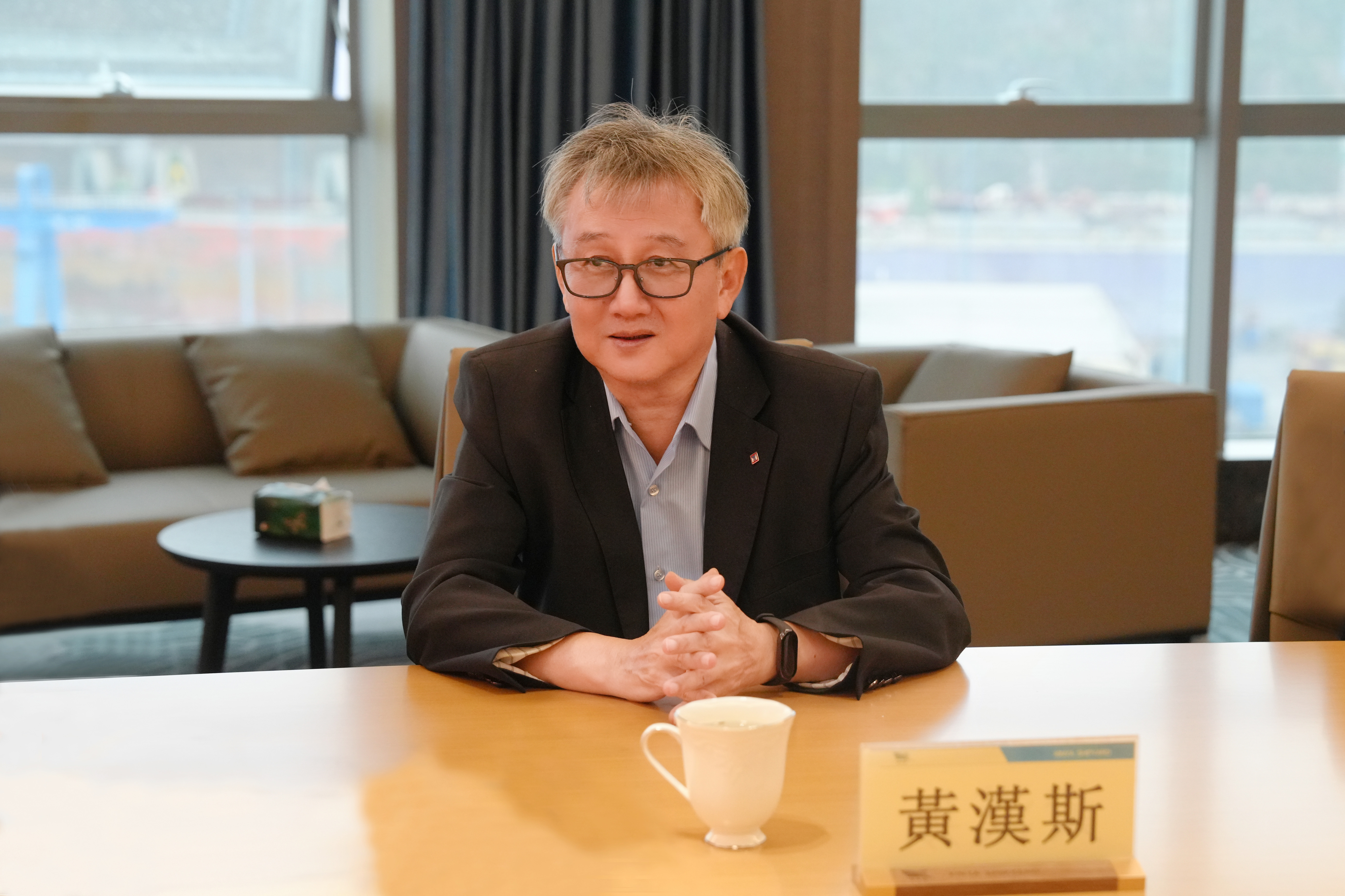 阳明海运协理黄汉斯一行 莅临我司座谈交流_环球360